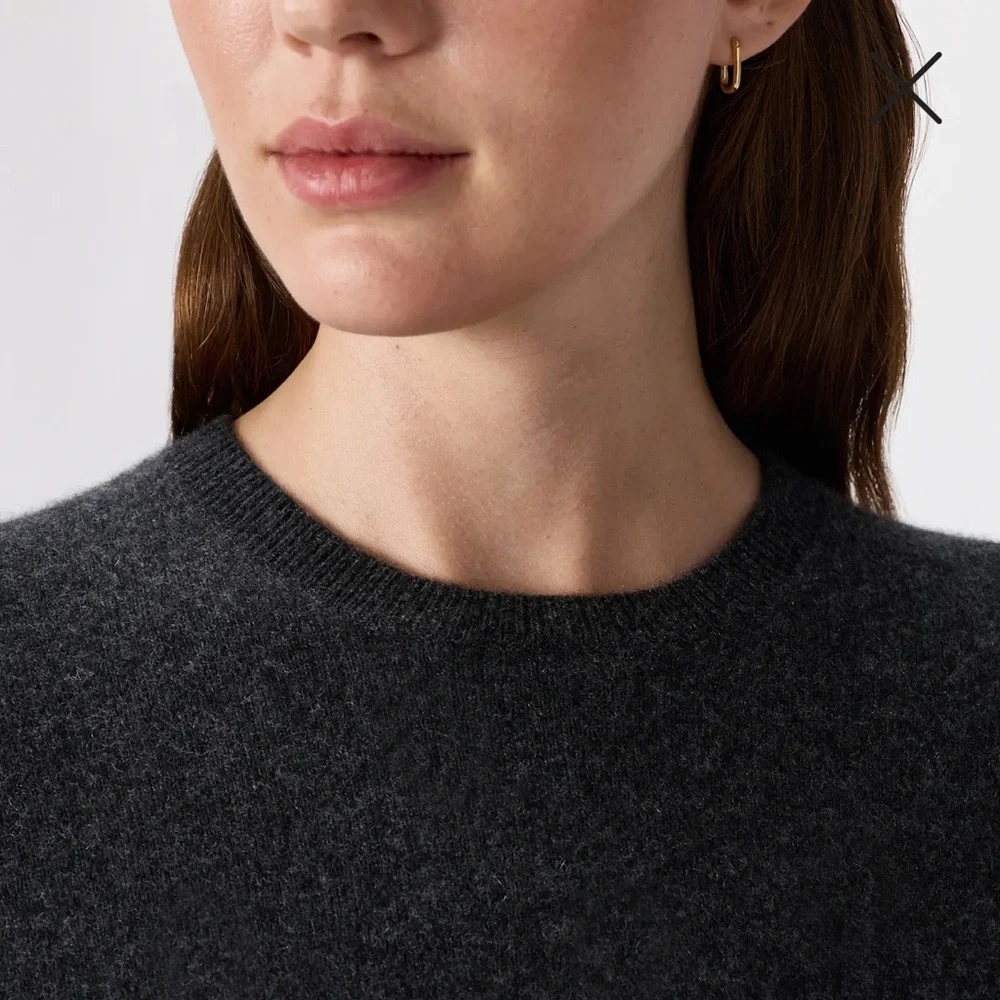 Quince 100% Mongolian Cashmere Lounge Set - Charcoal - Picture 4 of 12